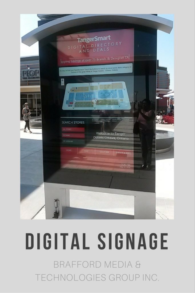 Brafford Digital Signage Services - Pinterest Pic